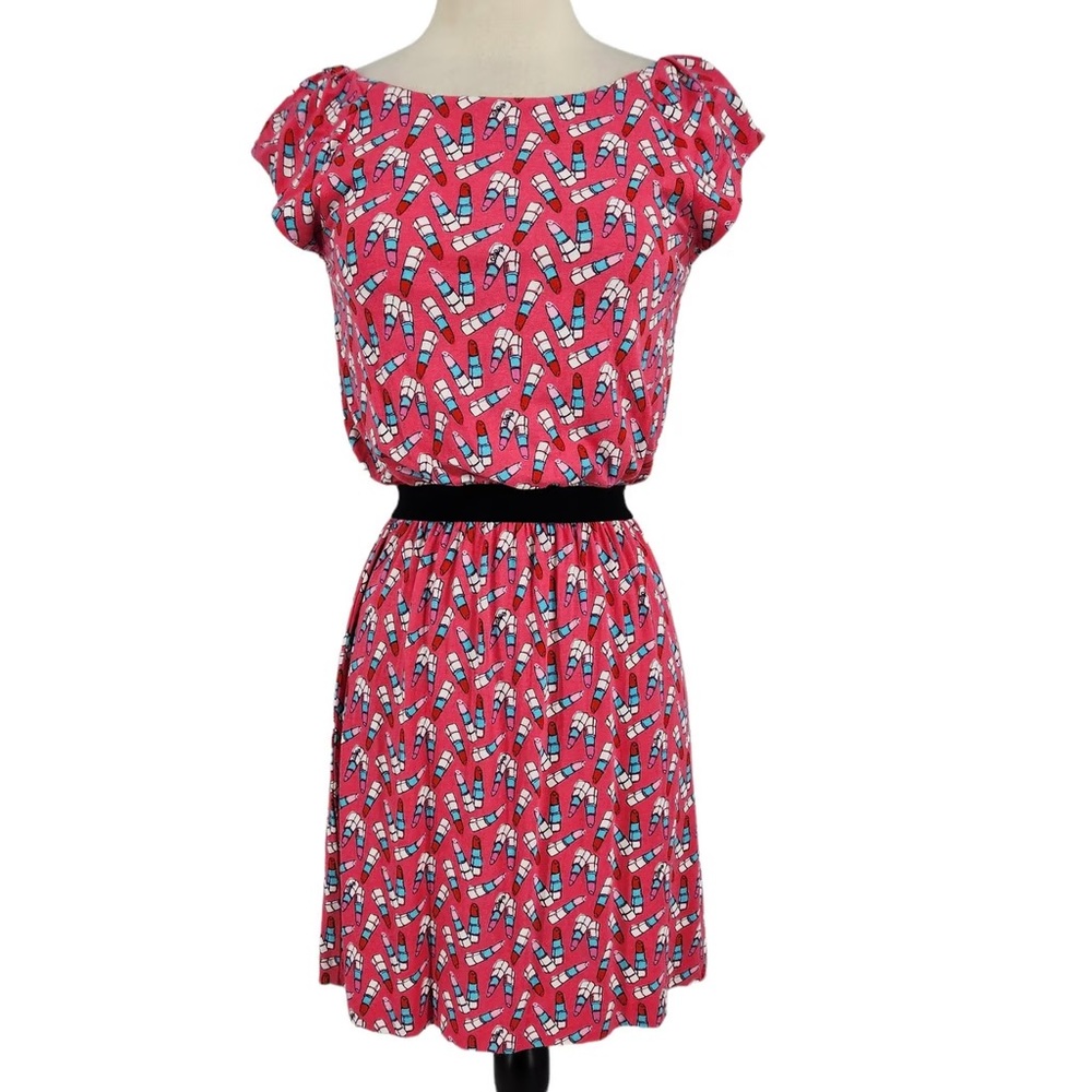 Lilly Pulitzer Laney Mini Dress in Kissy Lipstick Pink Print